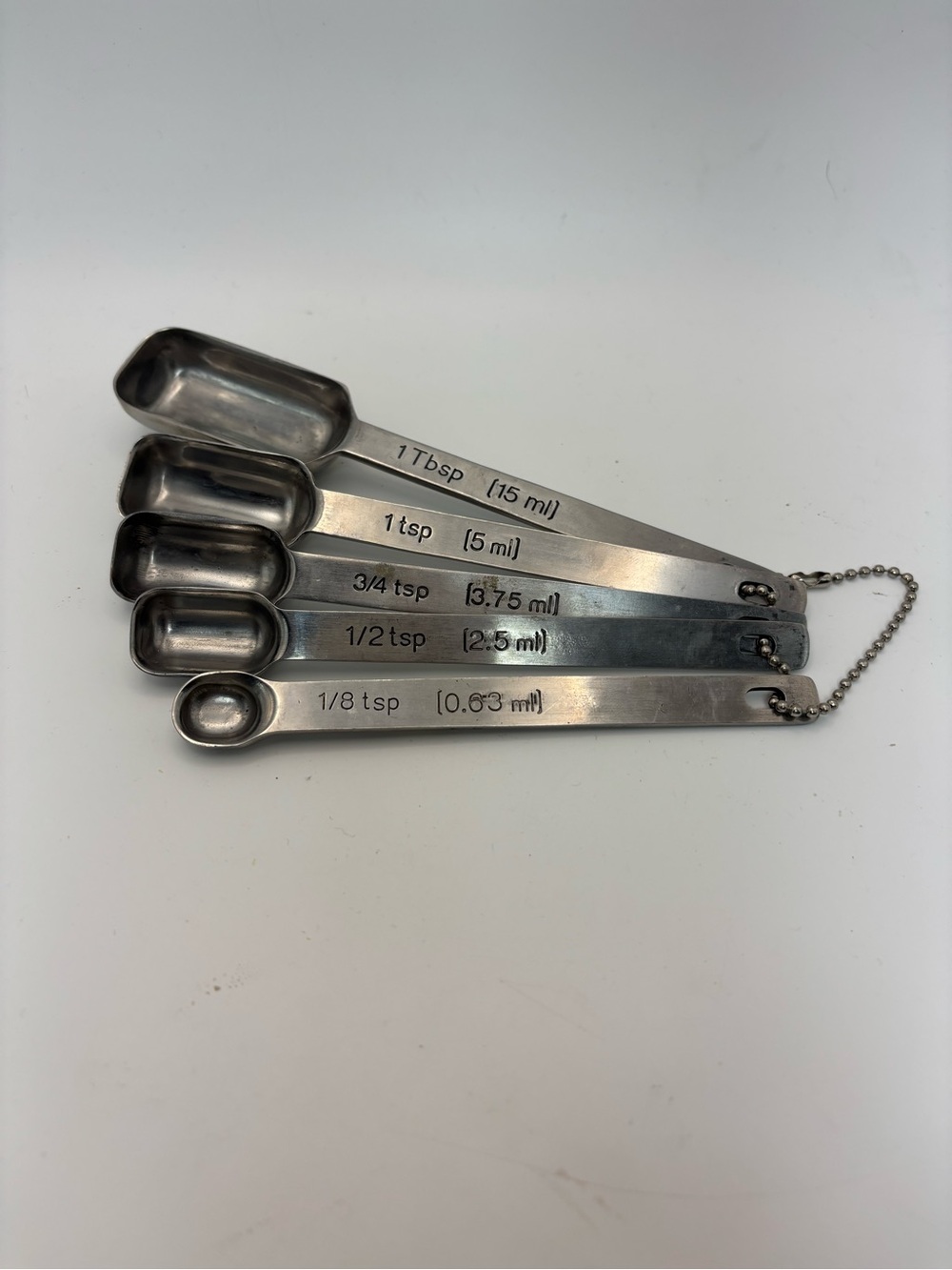AMCO Houseworks Measuring Spoon Set - Silver